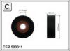 CAFFARO 500011 Tensioner Pulley, v-ribbed belt